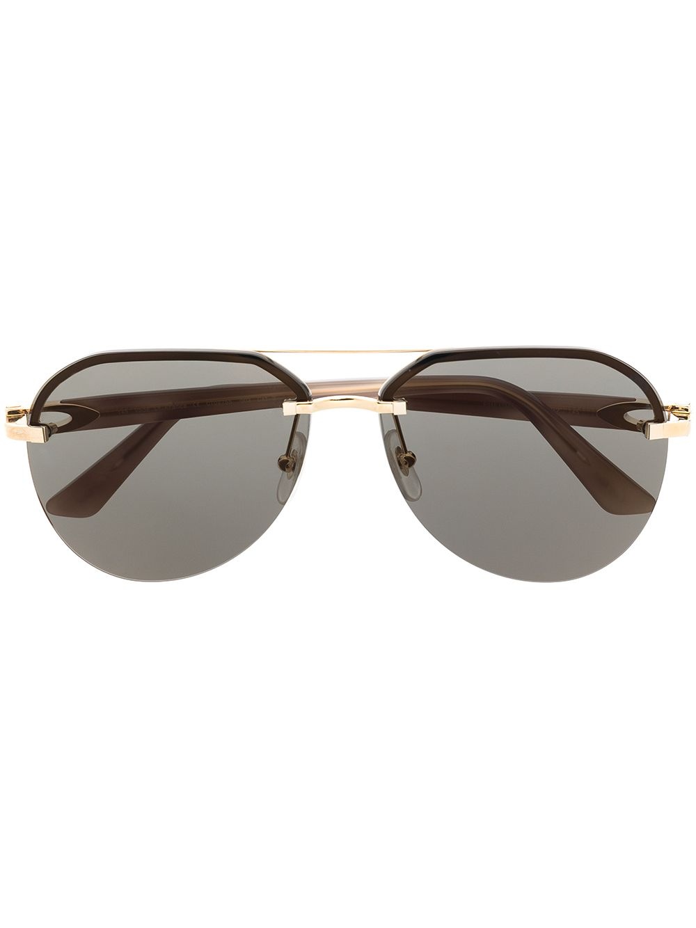 C décor aviator-frame sunglasses - 1