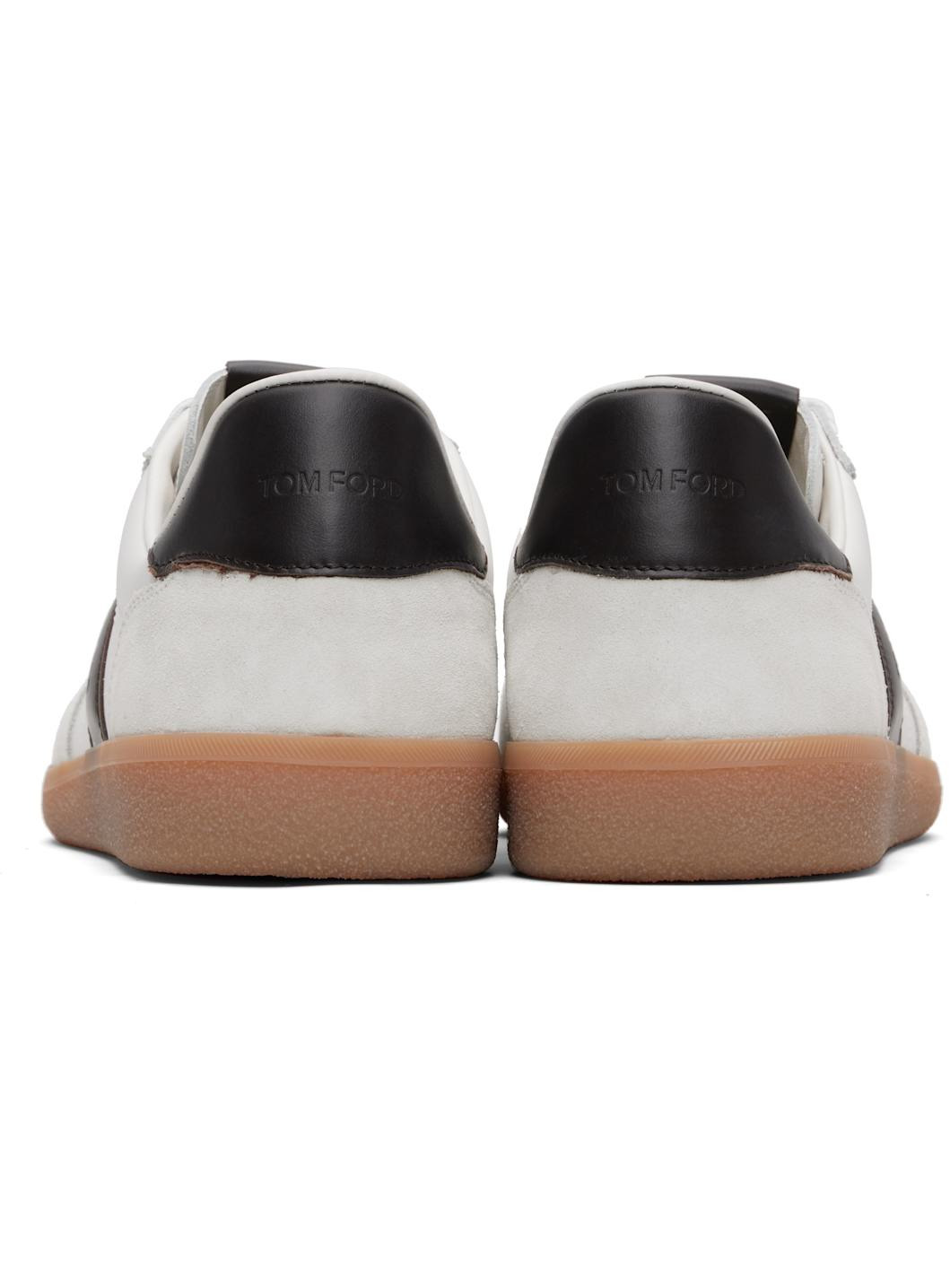 White Suede Archer Sneakers - 2