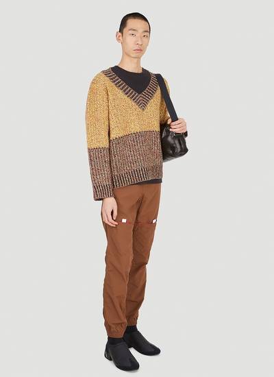 NAMACHEKO Reinhold Sweater in Brown outlook