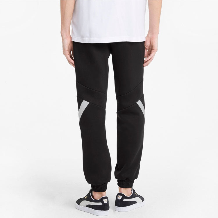 PUMA Casual Sports Drawstring Bundle Feet Long Pants Black 531336-01 - 4