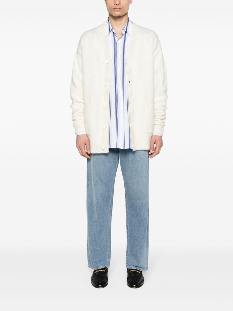 AURALEE straight-leg cotton jeans outlook