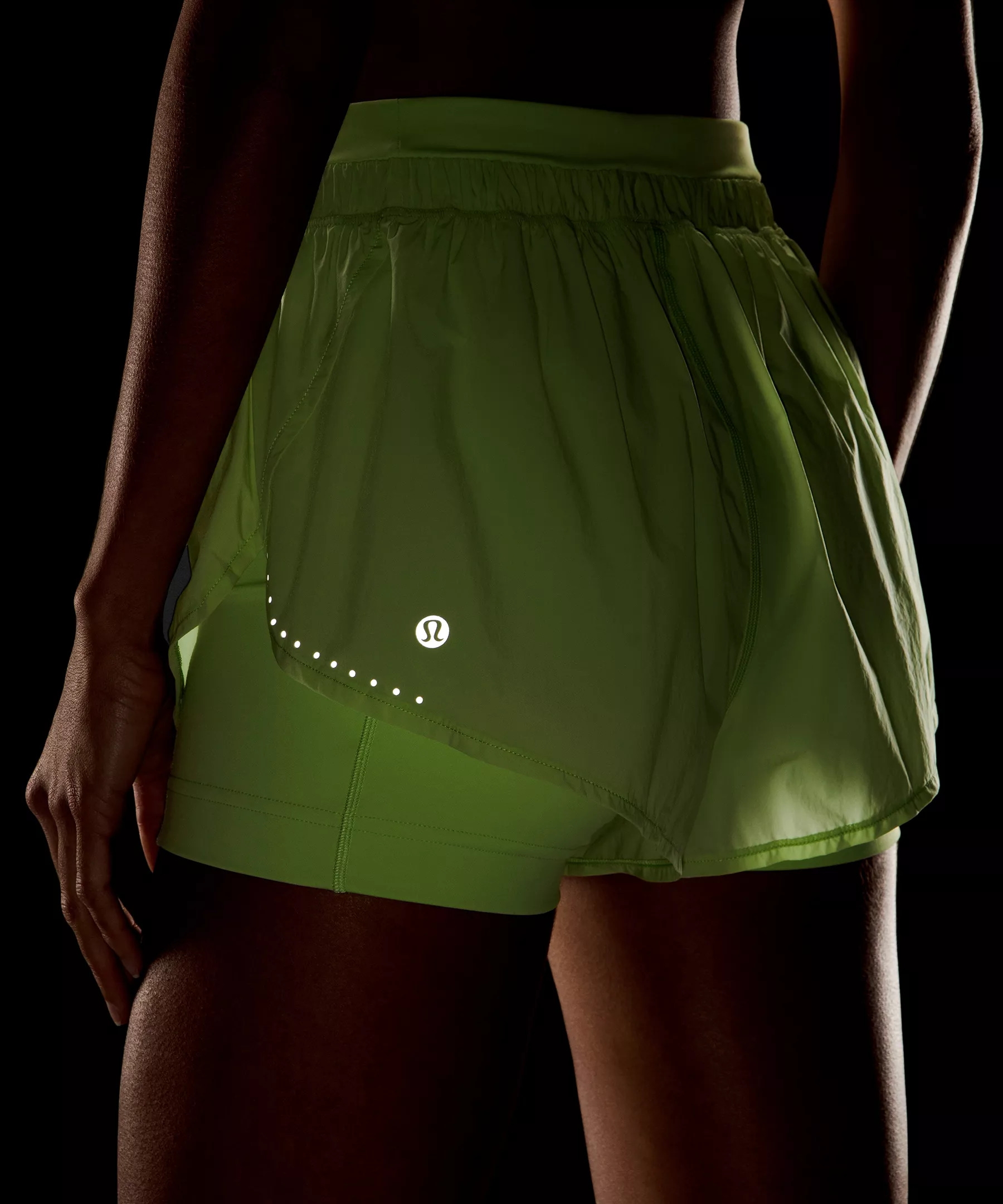 Translucent 2-in-1 High-Rise Short 3" - 8