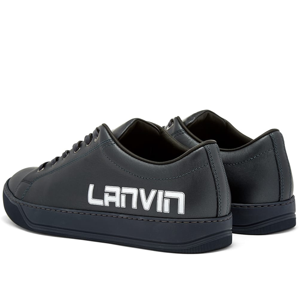 Lanvin Printed Logo Low Top Sneaker - 3