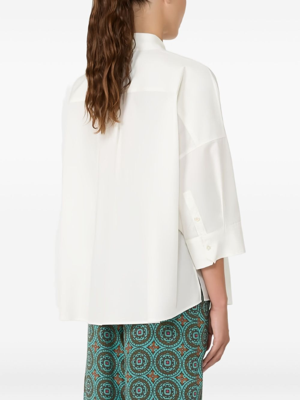 pocket three-quarter sleeve shirt - 5