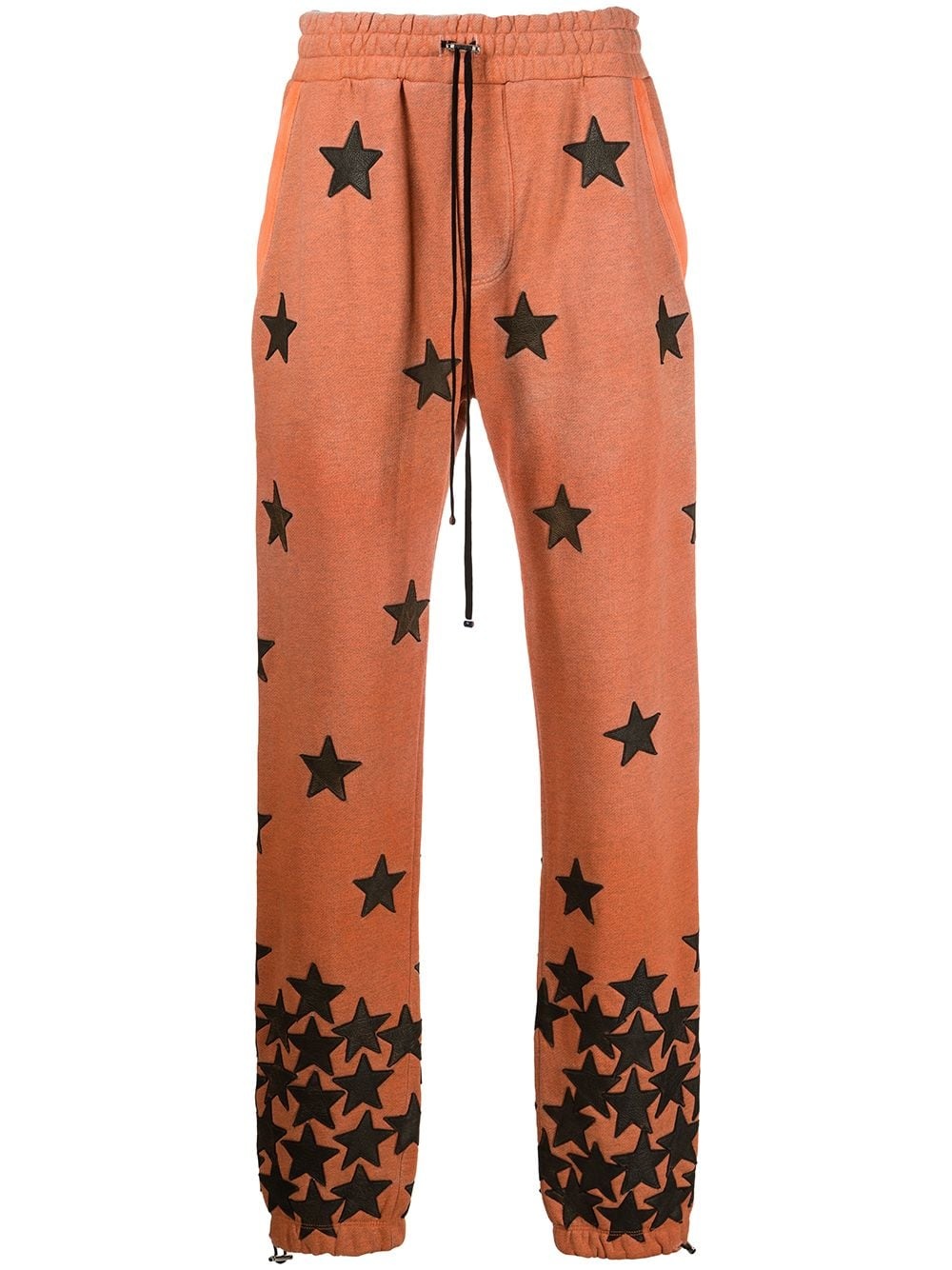 star appliqué track trousers - 1