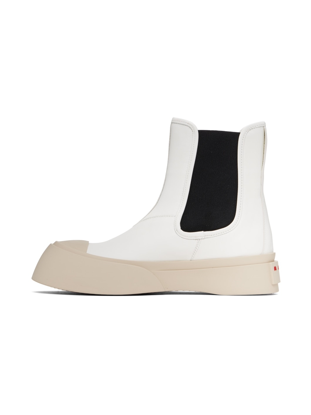 White Pablo Chelsea Boots - 3