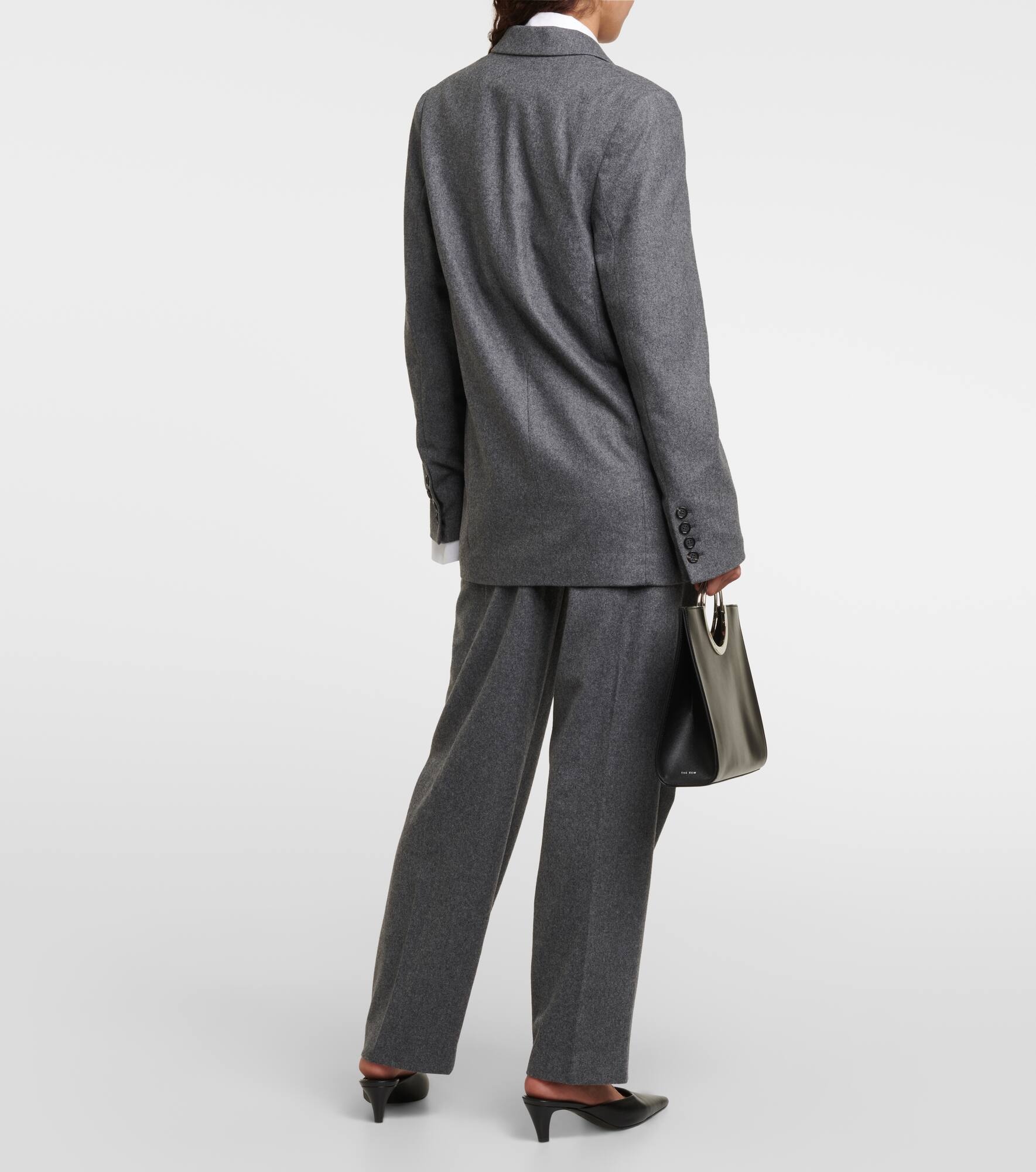 Wool-blend blazer - 3