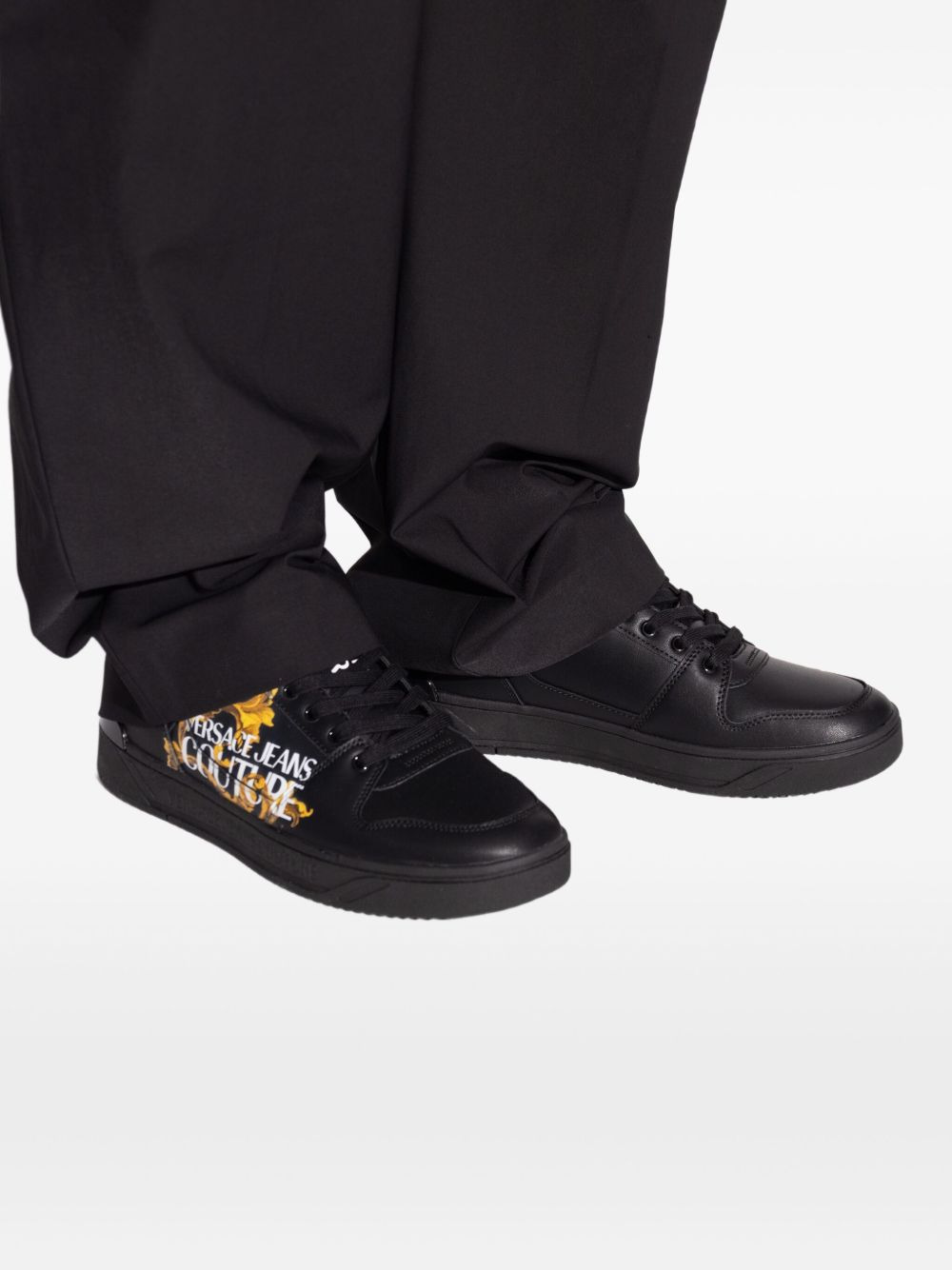 logo-print sneakers - 5