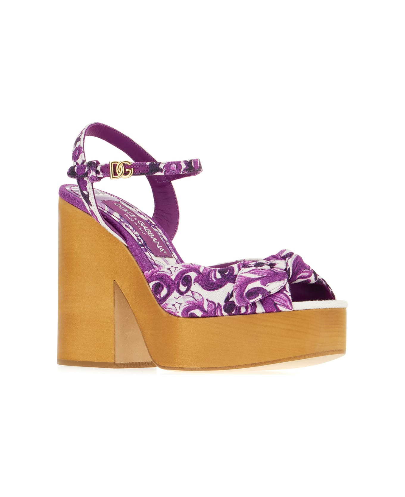 Embroidered Fabric Sandals - 2