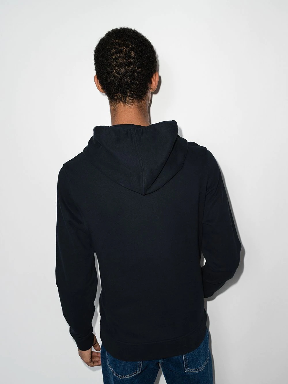 1924 logo cotton hoodie - 3