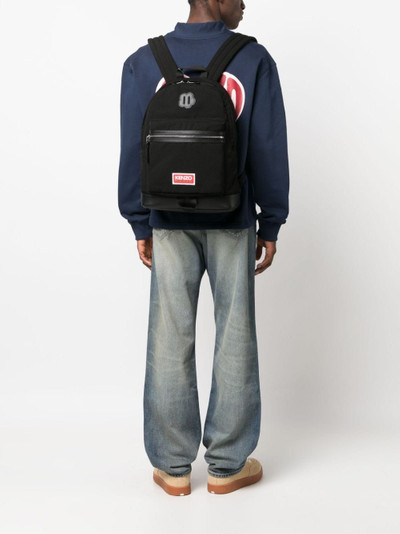 KENZO Explore logo-patch backpack outlook