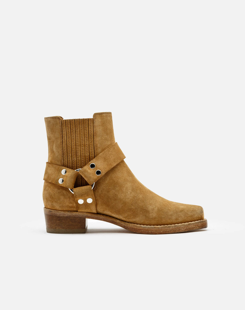 Cavalry Boot - Caramel Suede 1