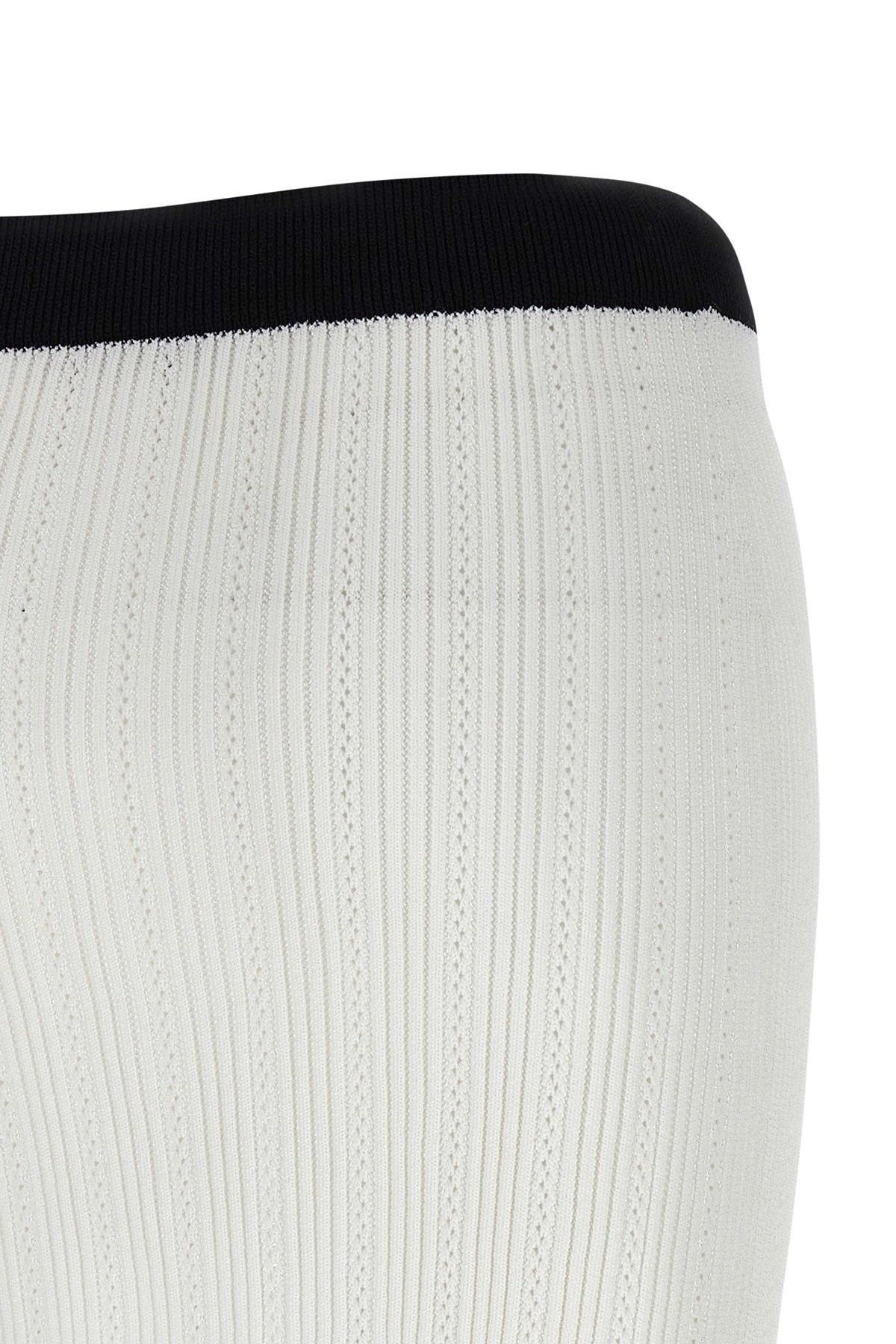 Two-tone miniskirt - 5