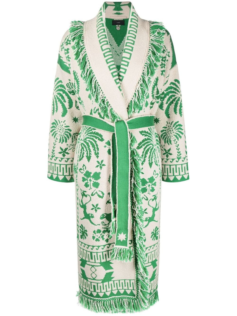 The Explosion of Nature virgin wool cardigan 1