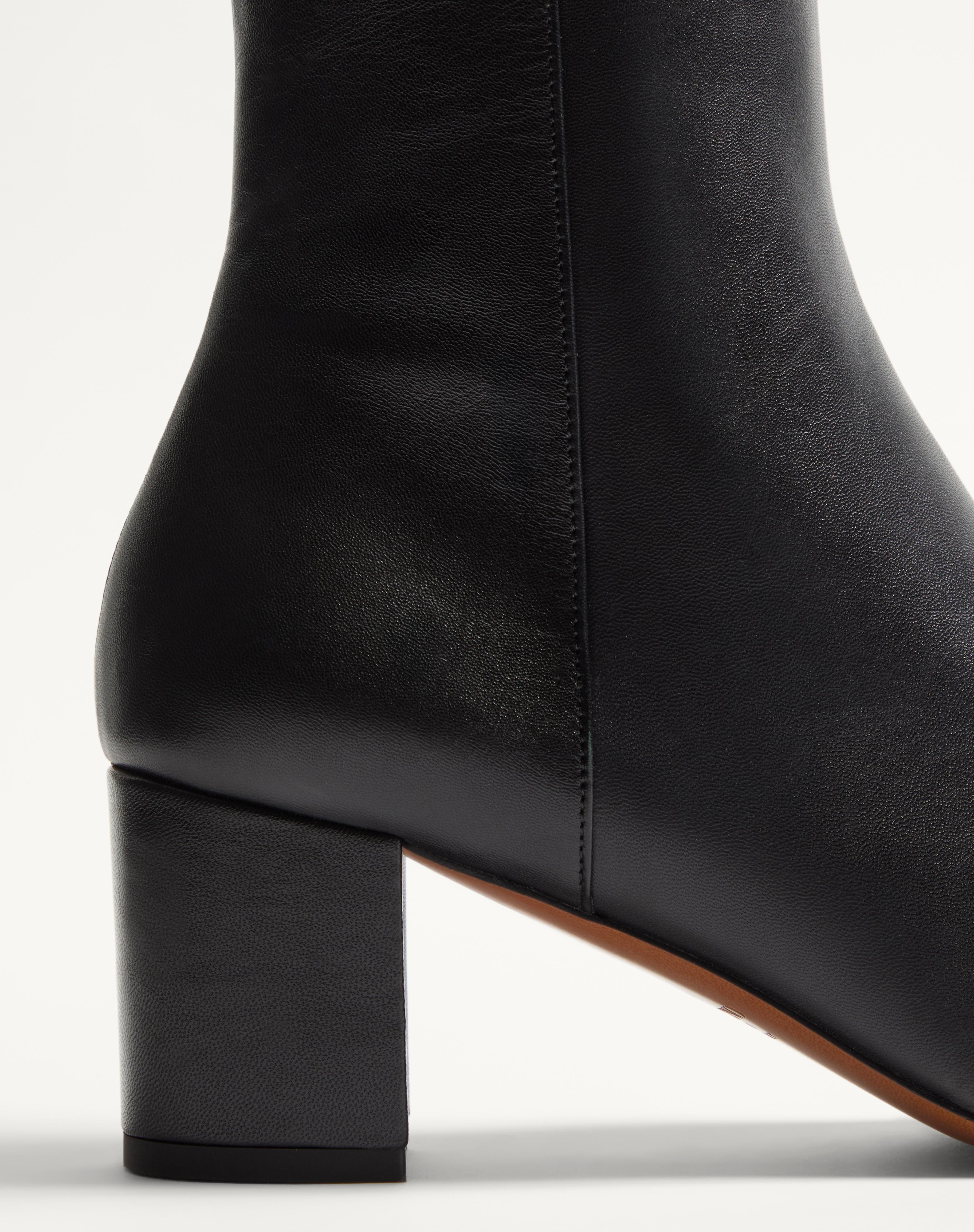 VALET DU ROI KIDSKIN LEATHER ANKLE BOOT 60MM - 7