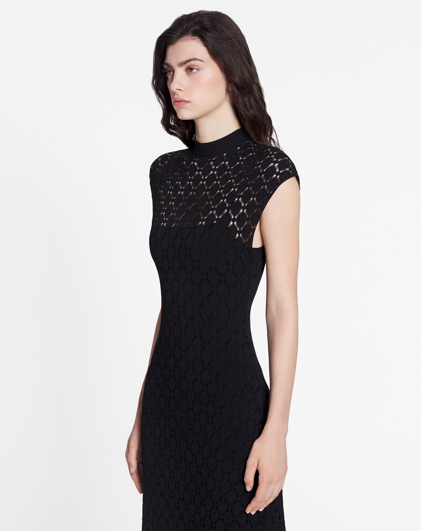 LONG FITTED DRESS - 3