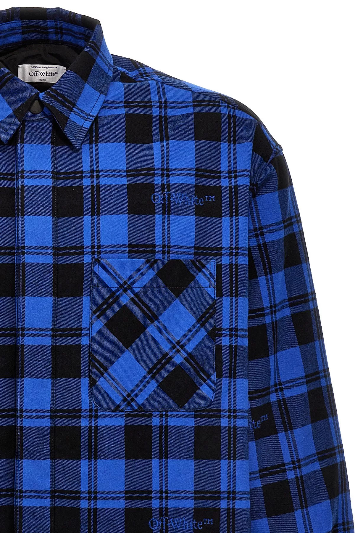 'Check Flannel' overshirt - 4
