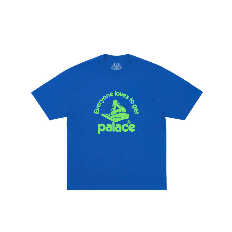 HAND OUT T-SHIRT BLUE BERRY 1