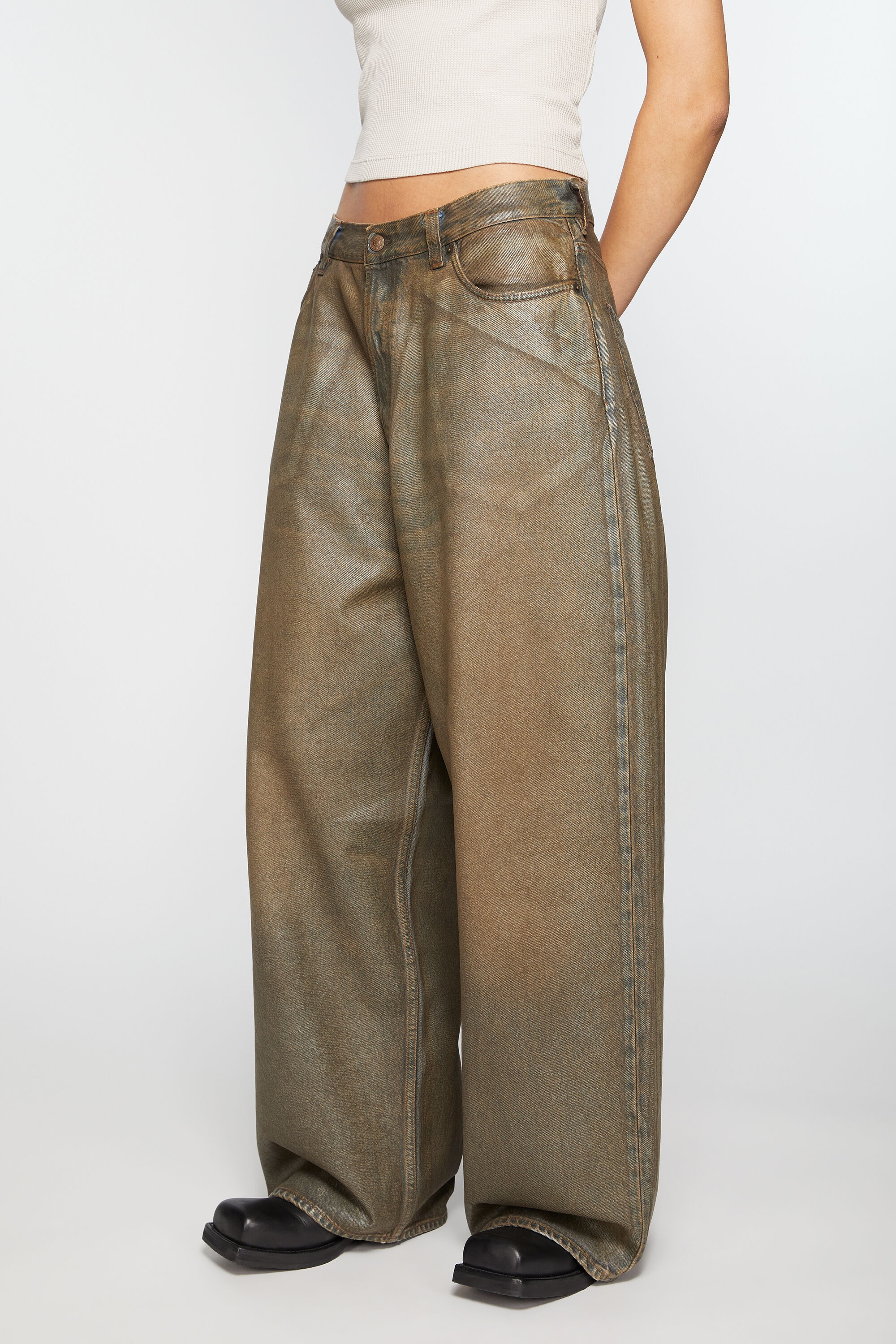 Acne Studios Super baggy fit jeans - 2023 - Mid blue