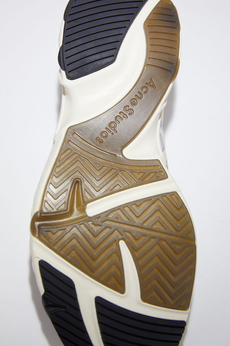 Lace-up sneakers - White/ivory/ivory 6