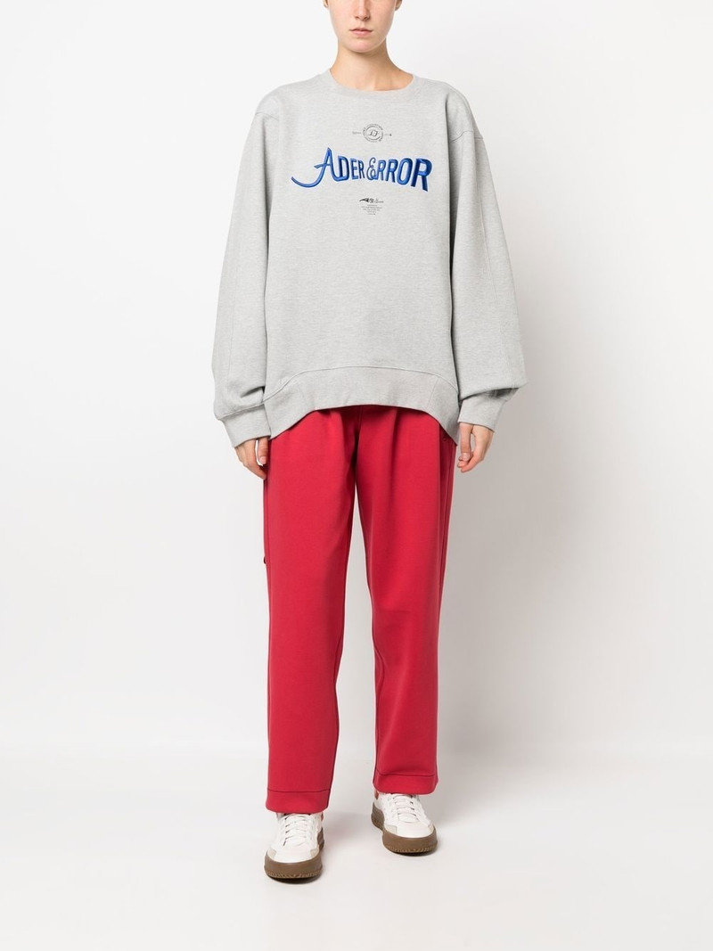 ADER error 로고 인쇄 긴 소매 스웨터 outlook