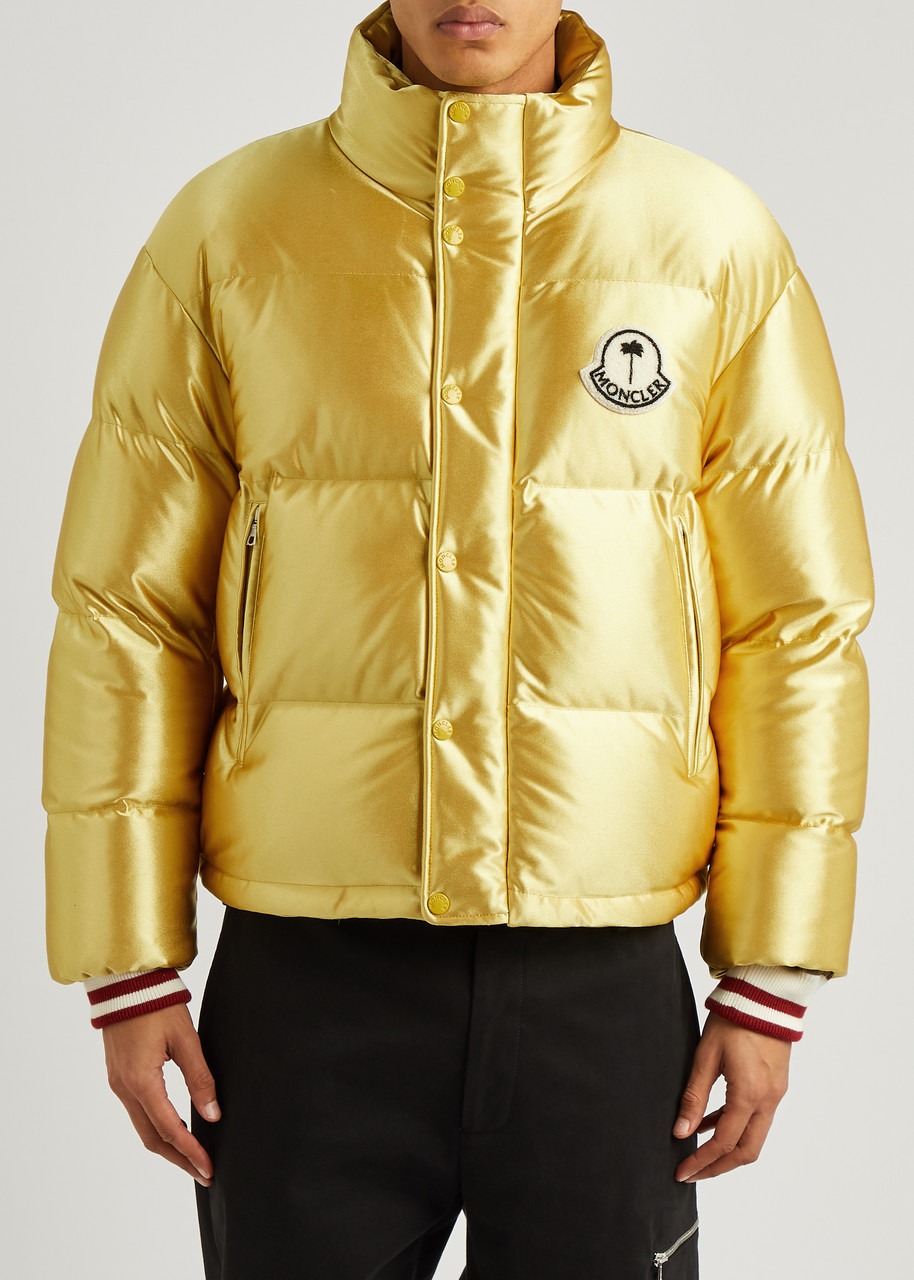 8 Moncler Palm Angels Keon quilted satin jacket - 2
