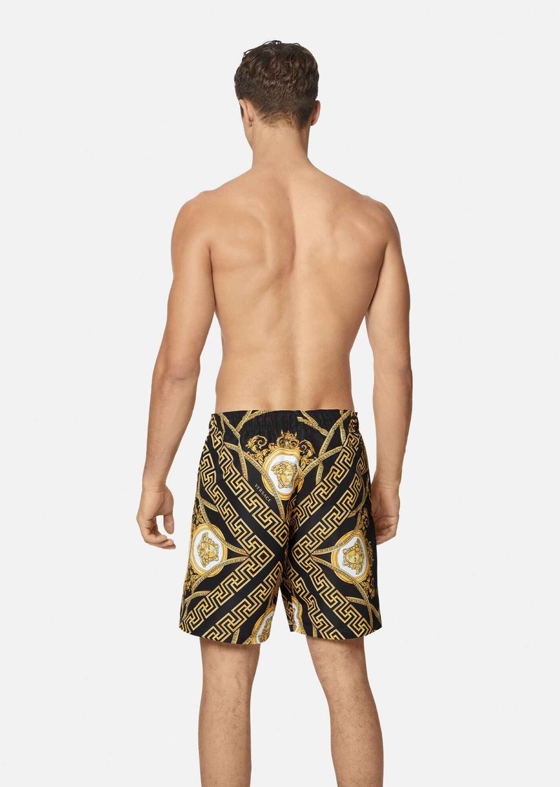La Coupe Des Dieux Print Swim Shorts 3
