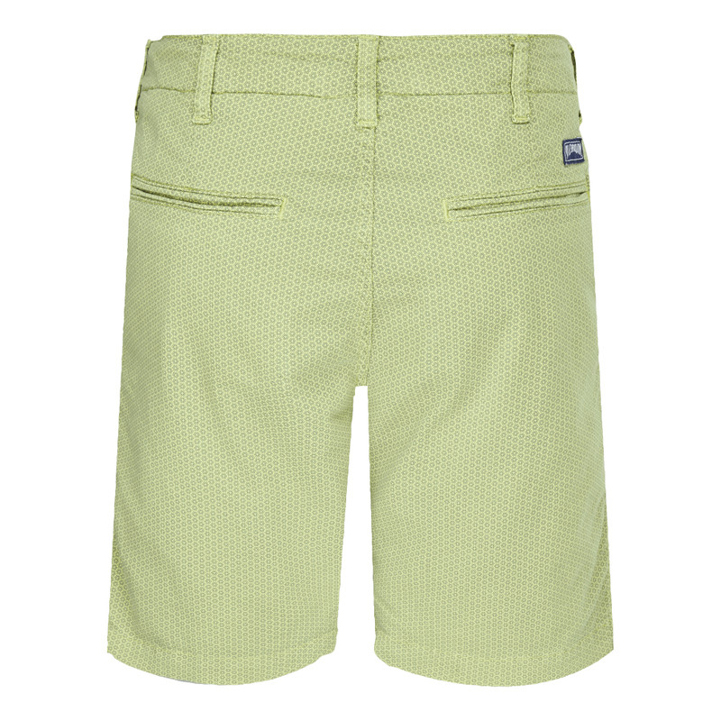 Men Cotton Bermuda Shorts Micro Flower 2