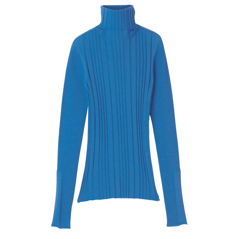 Fall-Winter 2023 Collection Sweater Cobalt - Wool 1