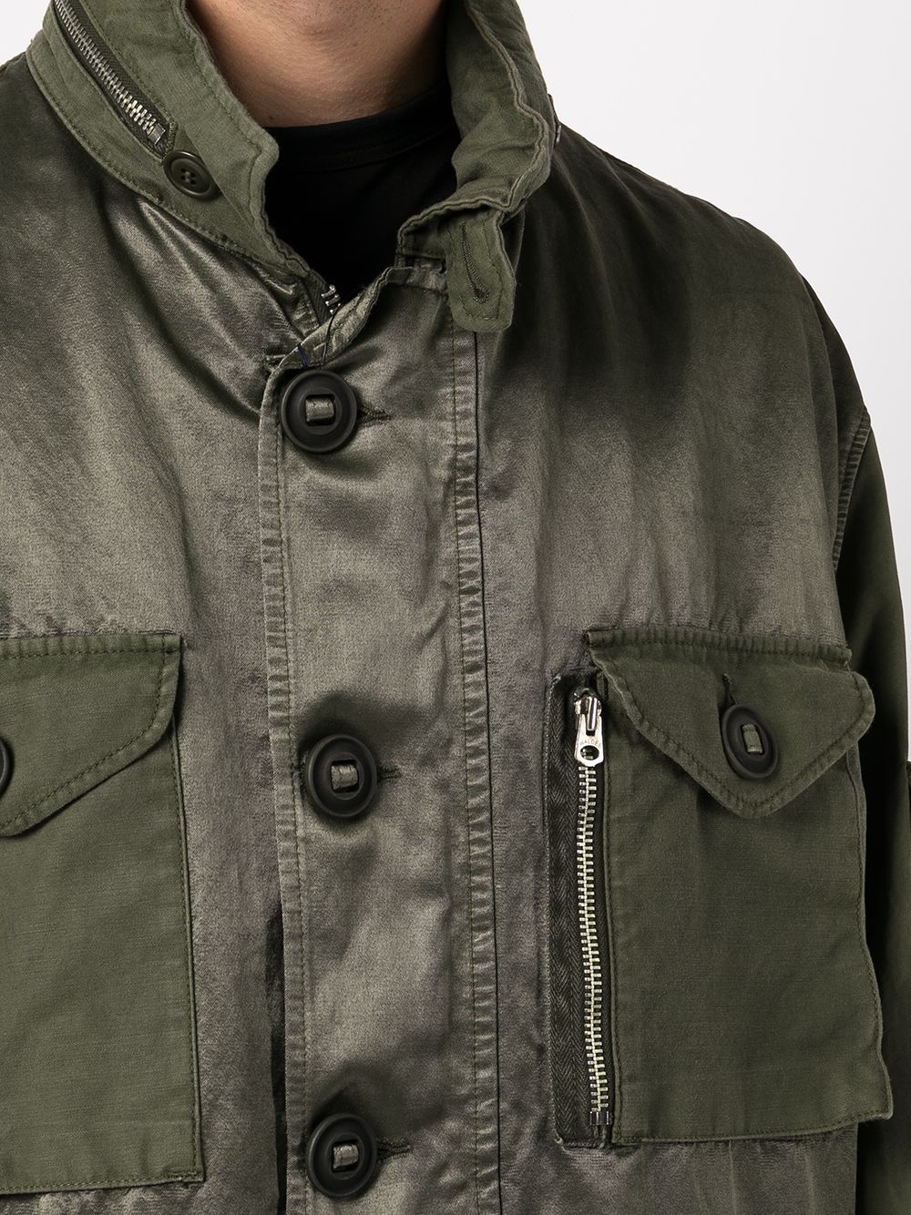 multi-pocket utility jacket - 5