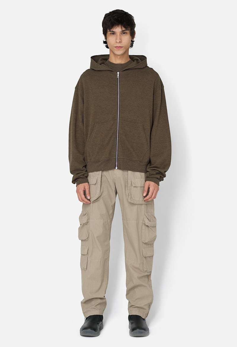 John Elliott VINTAGE MELANGE FULL ZIP outlook