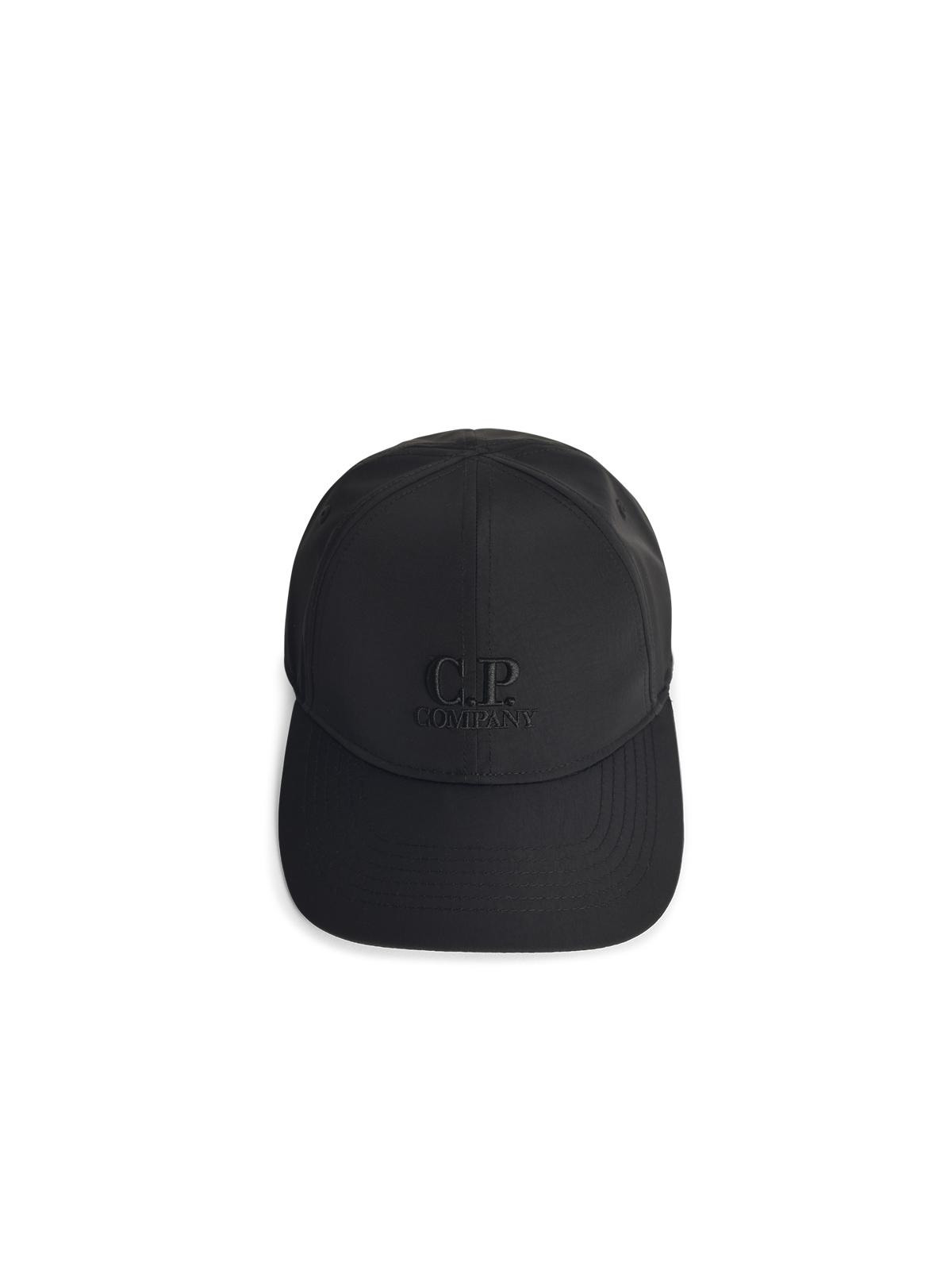 C.P. Company Black Polyamide Hat Men - 1