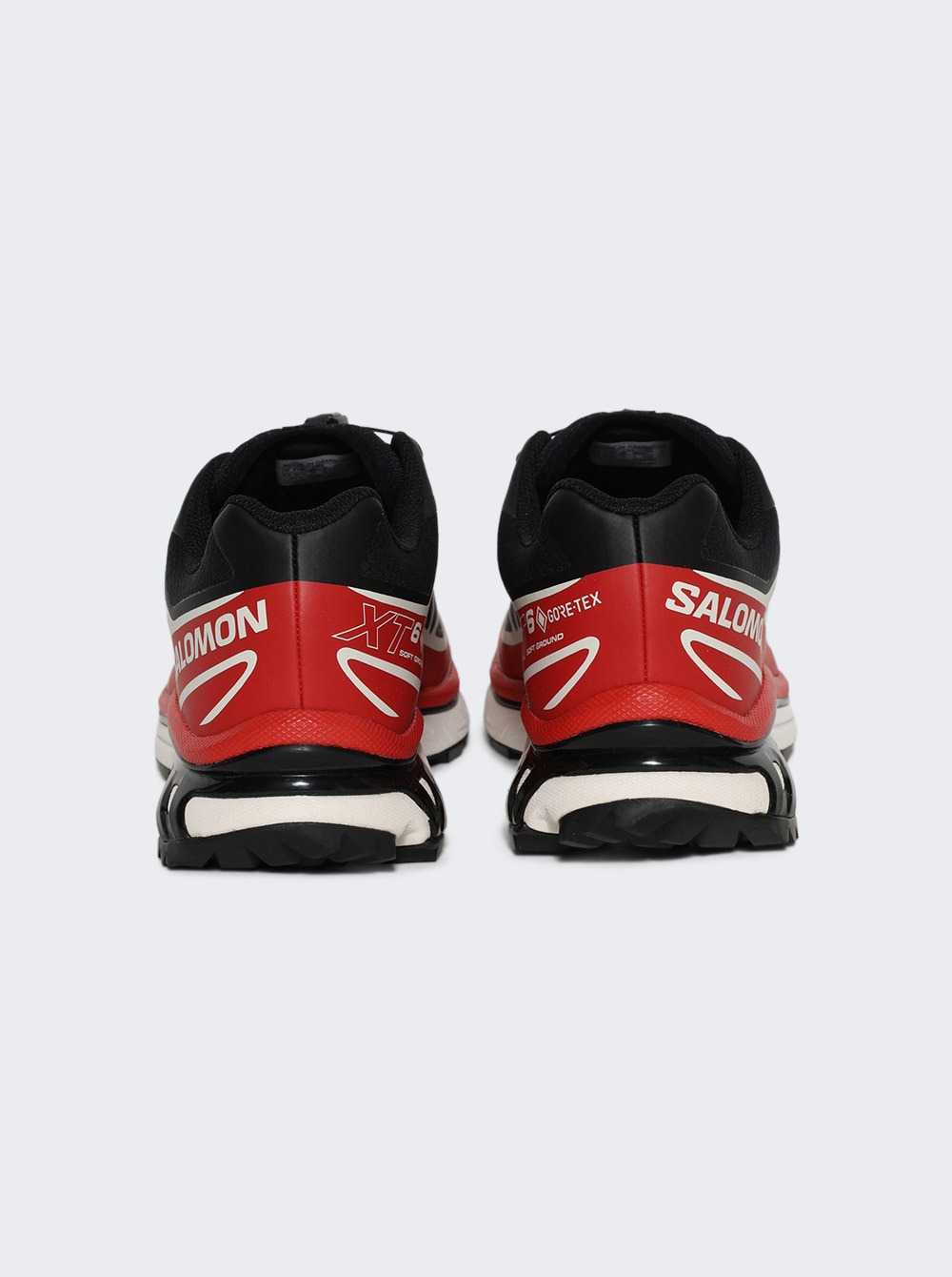 Xt-6 Gtx Sneakers Black / Flame Scarlet / Vanilla Ice - 4