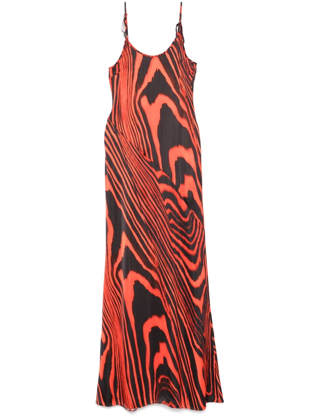striped maxi dress - 1