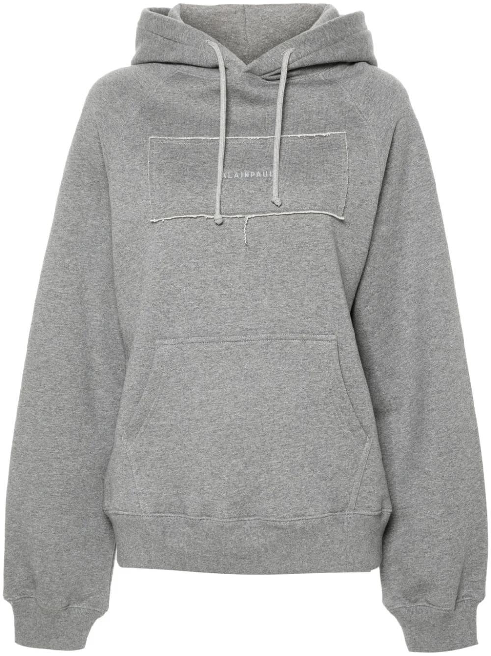 logo-patch hoodie - 1