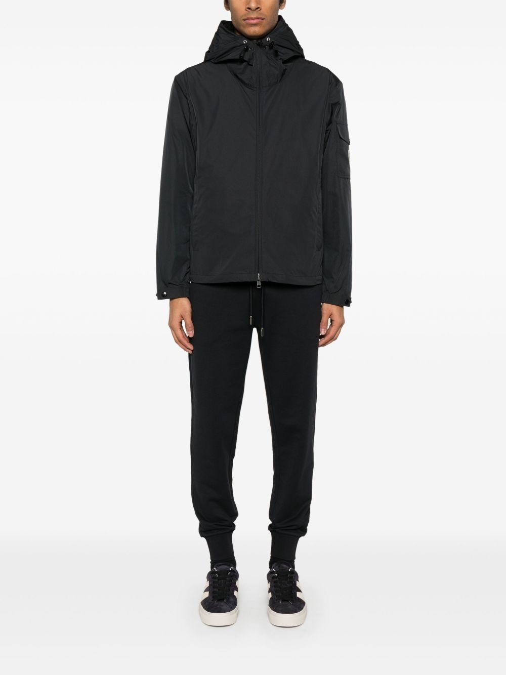 lens-detail hooded jacket - 2