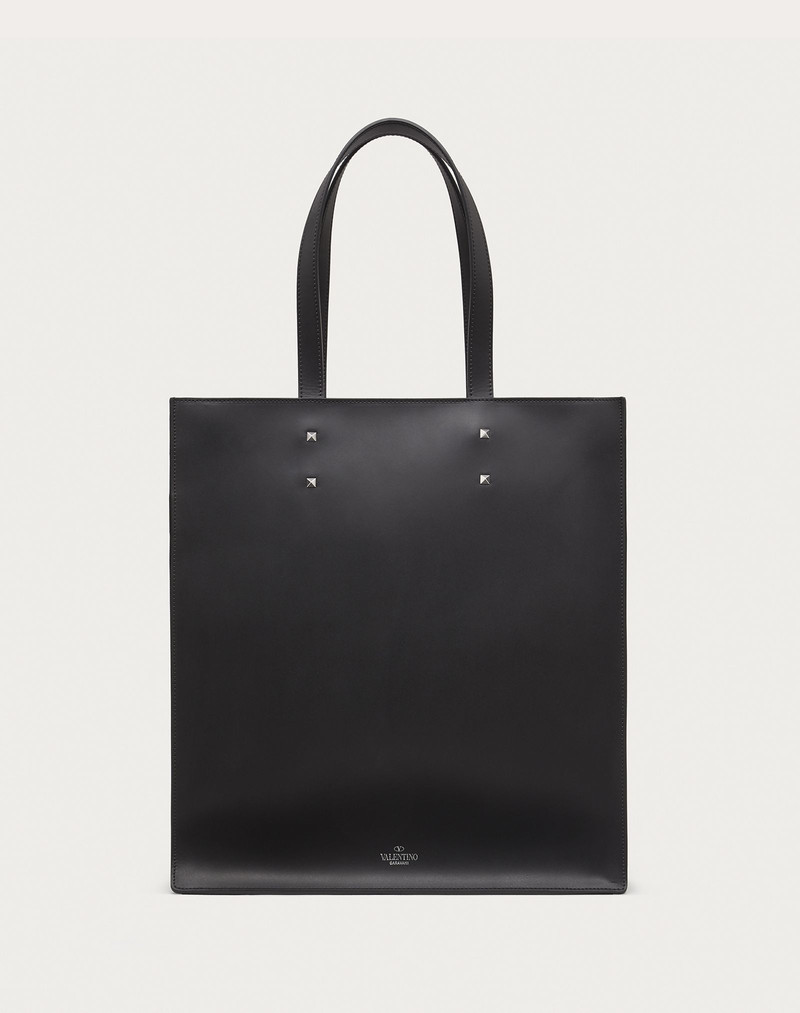 LEATHER VLTN TOTE 3
