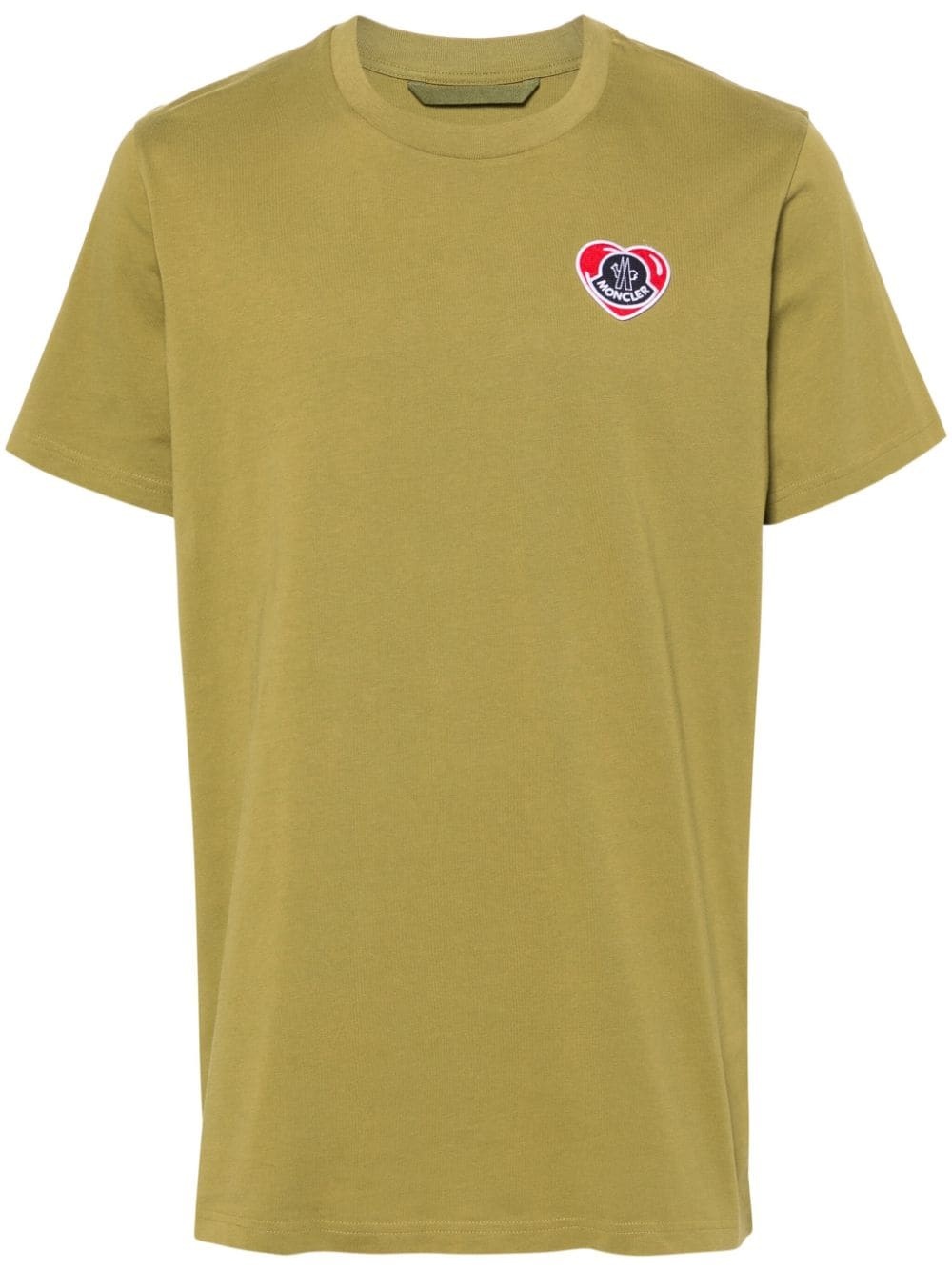 Heart logo-patch T-shirt - 1