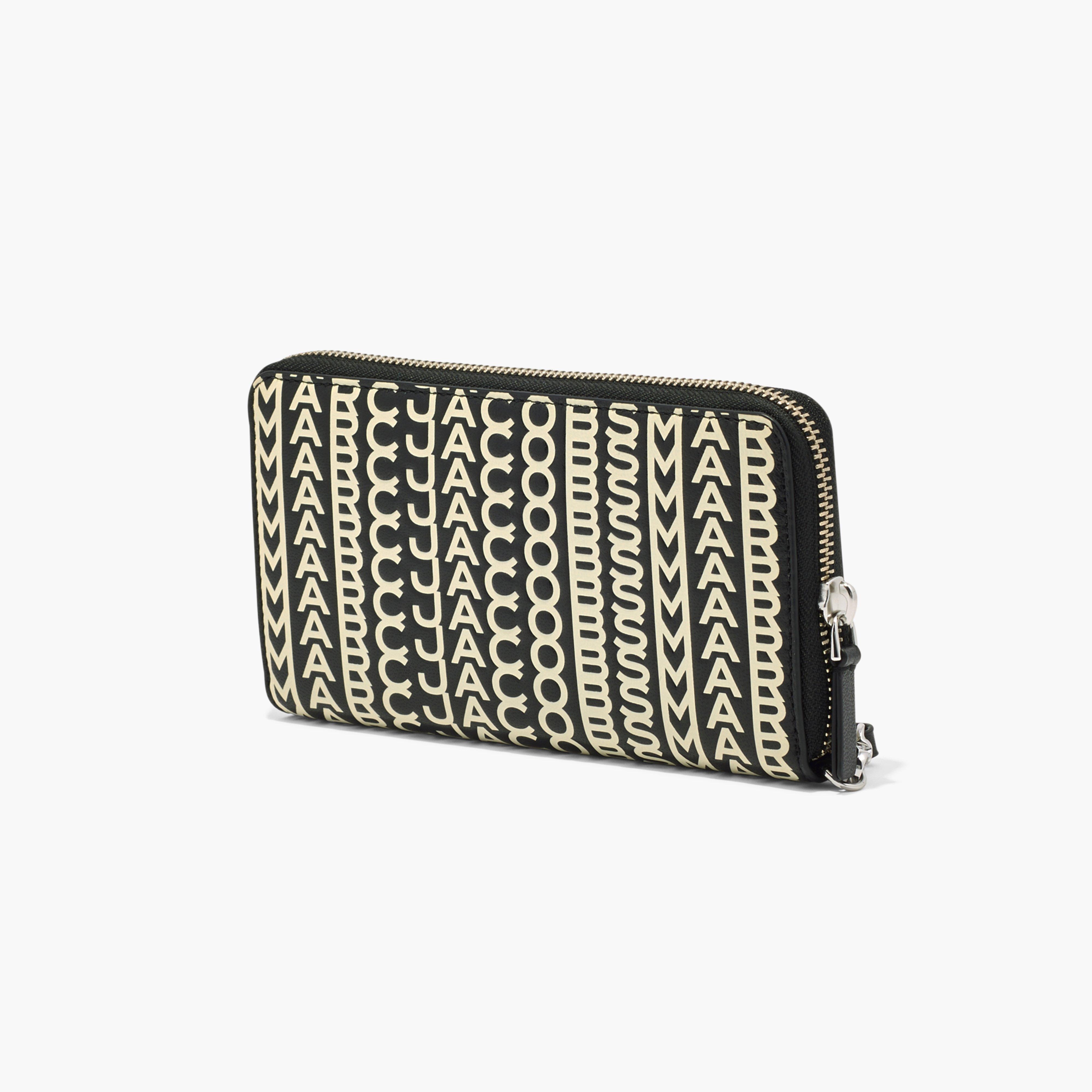 THE MONOGRAM LEATHER CONTINENTAL WRISTLET WALLET - 2