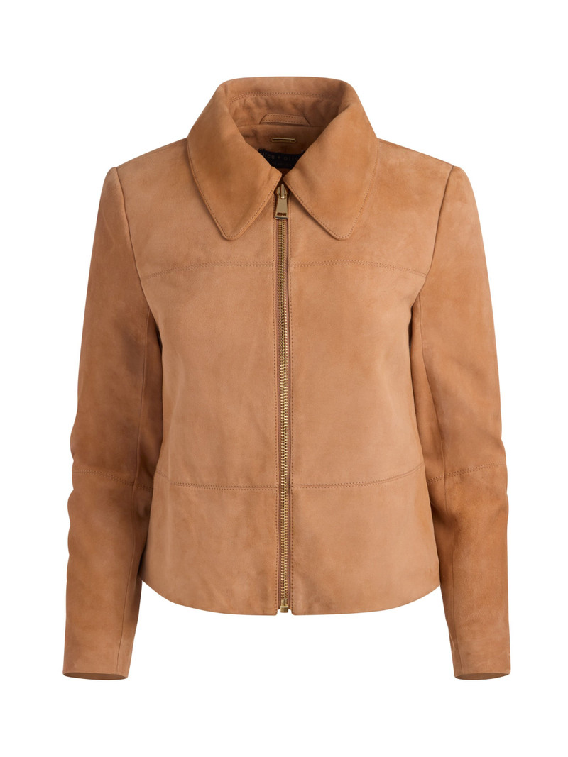 LOGAN SUEDE COAT 1