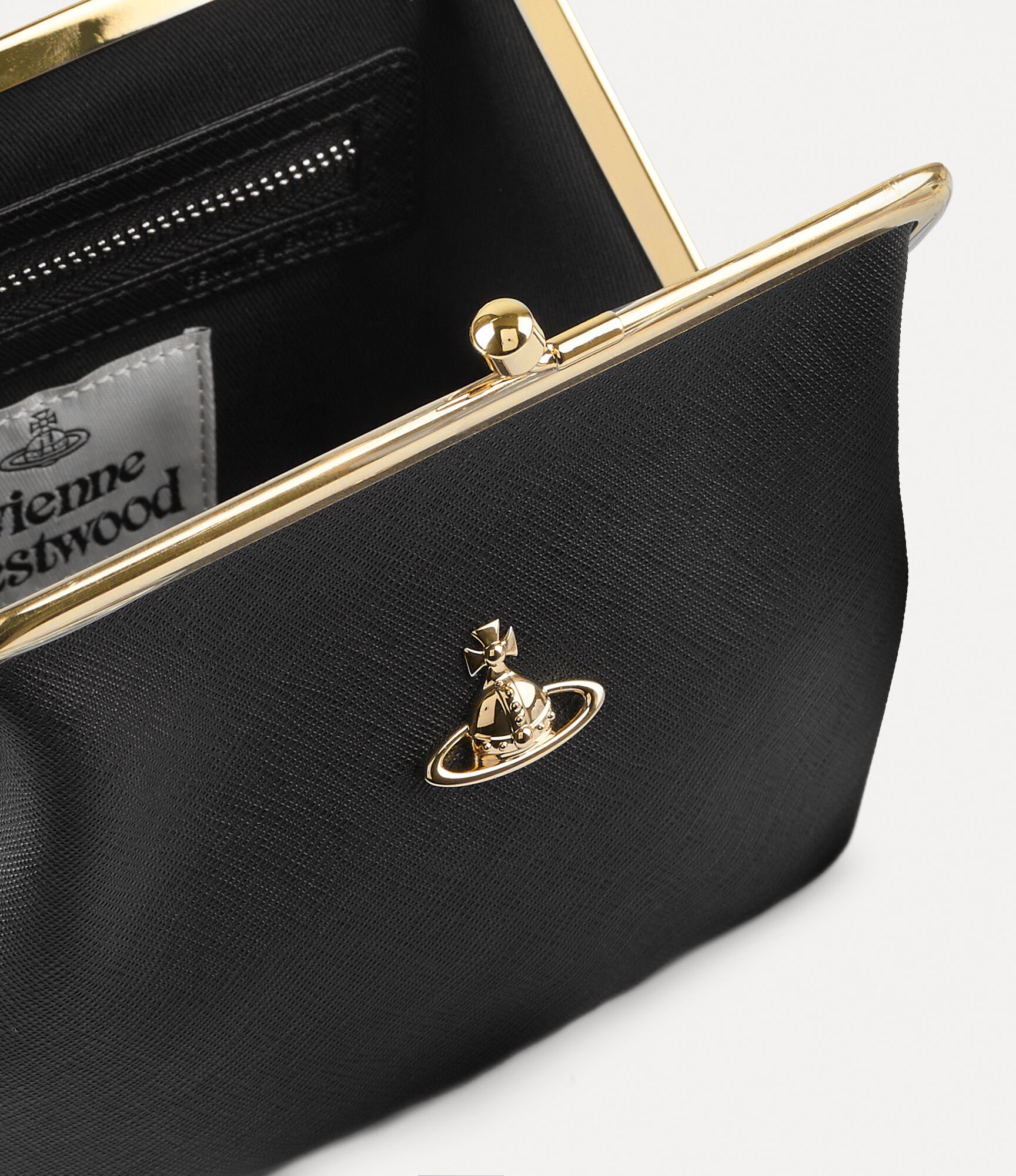 SAFFIANO PLAIN FRAME PURSE 5