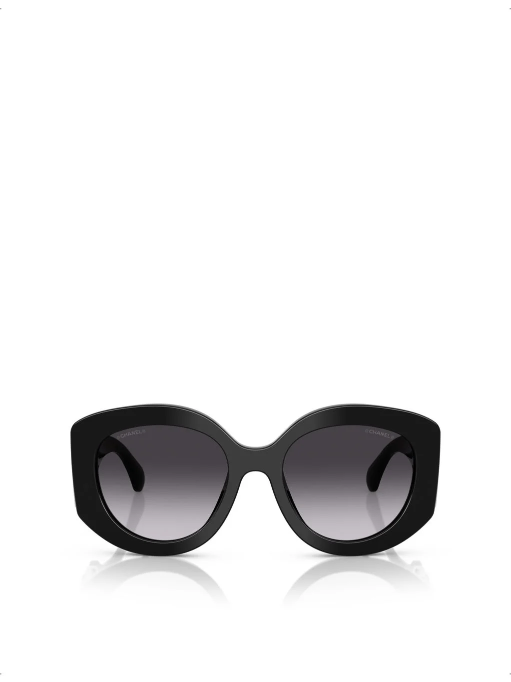 CH5543H Oval Acetate Sunglasses - 1