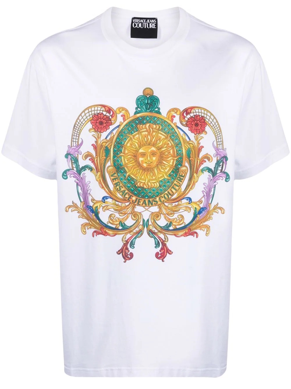 sun-print organic-cotton T-shirt - 1