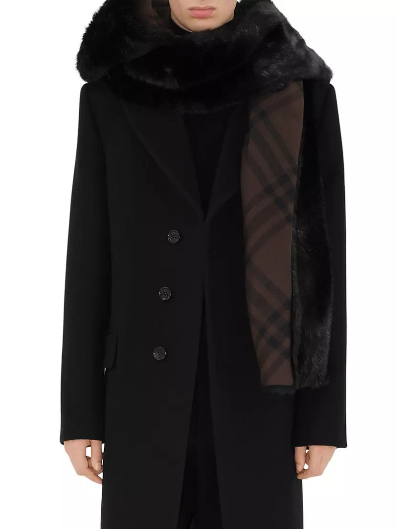 후드 가짜 모피 scarf 4