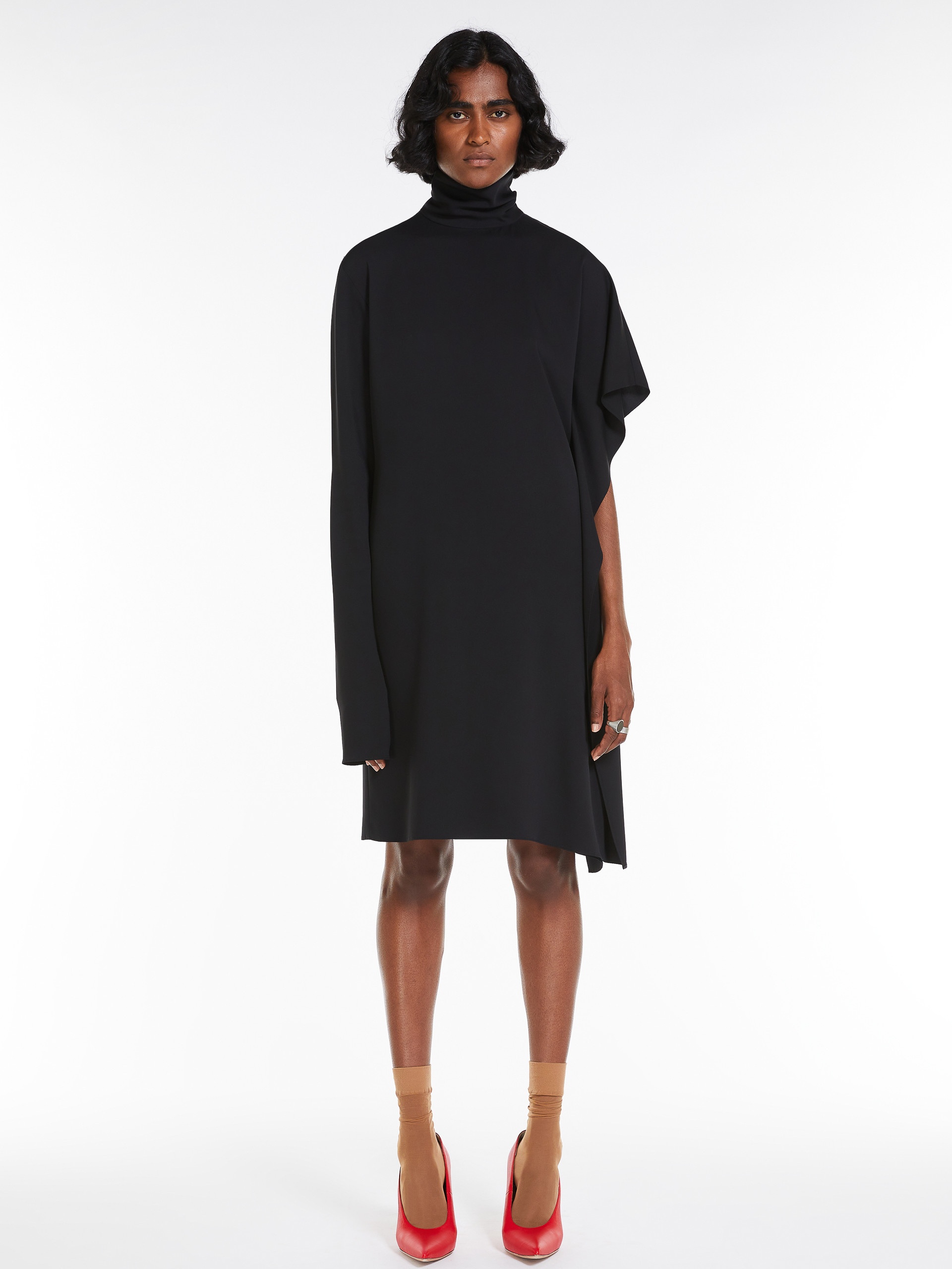 ワンピース SPORTMAX ACLINE ASYMMETRIC DRESS Sportmax Asymmetric Draped Maxi Dress | Harrods US