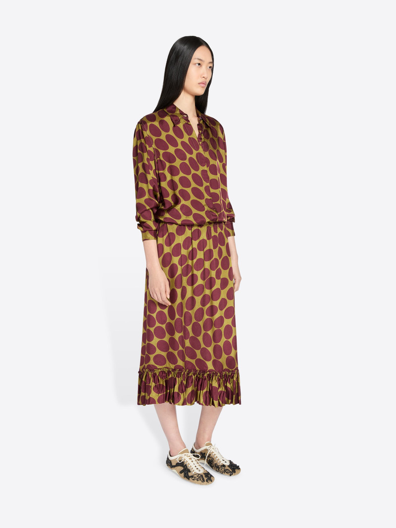 PRINTED RUFFLED SKIRT 3