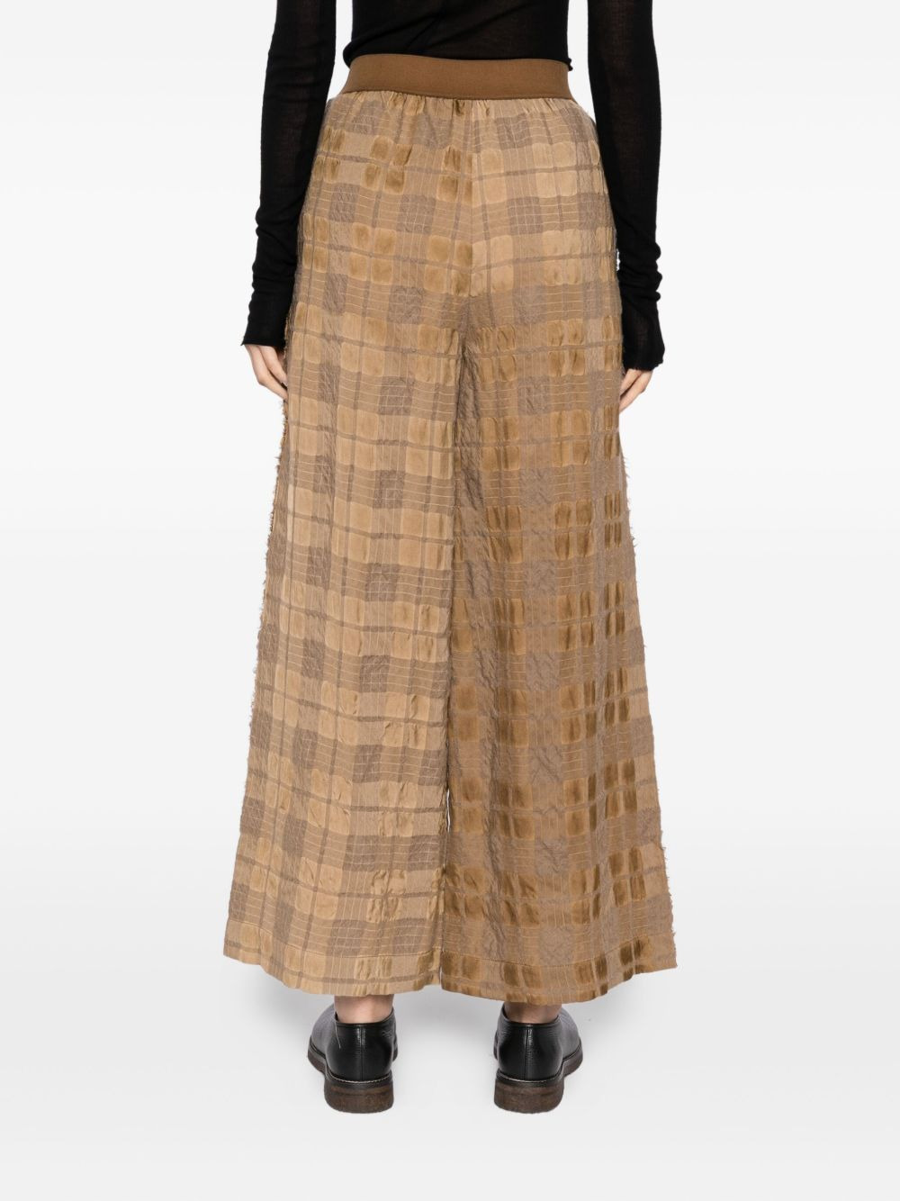 checked trousers - 4