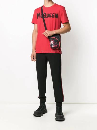 Alexander McQueen logo print T-shirt outlook