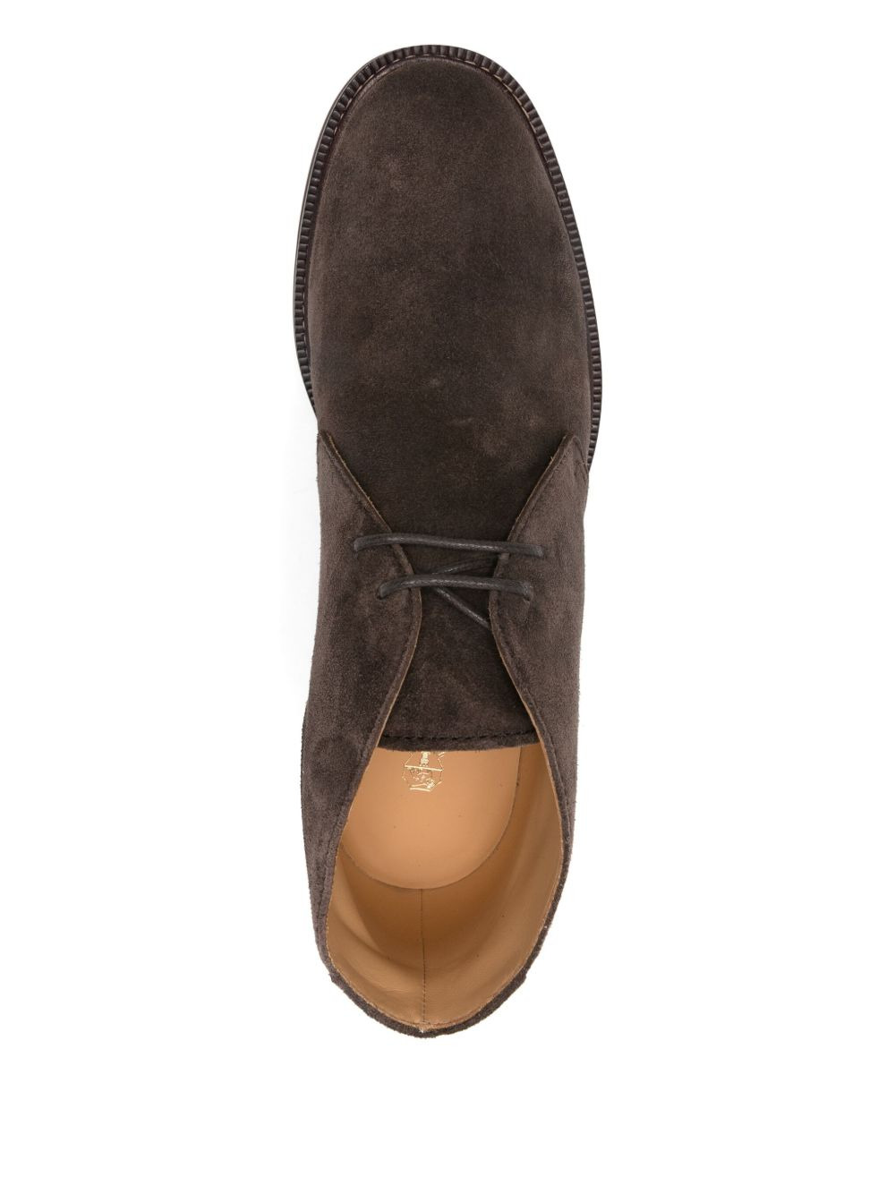 suede lace-up desert boots - 4