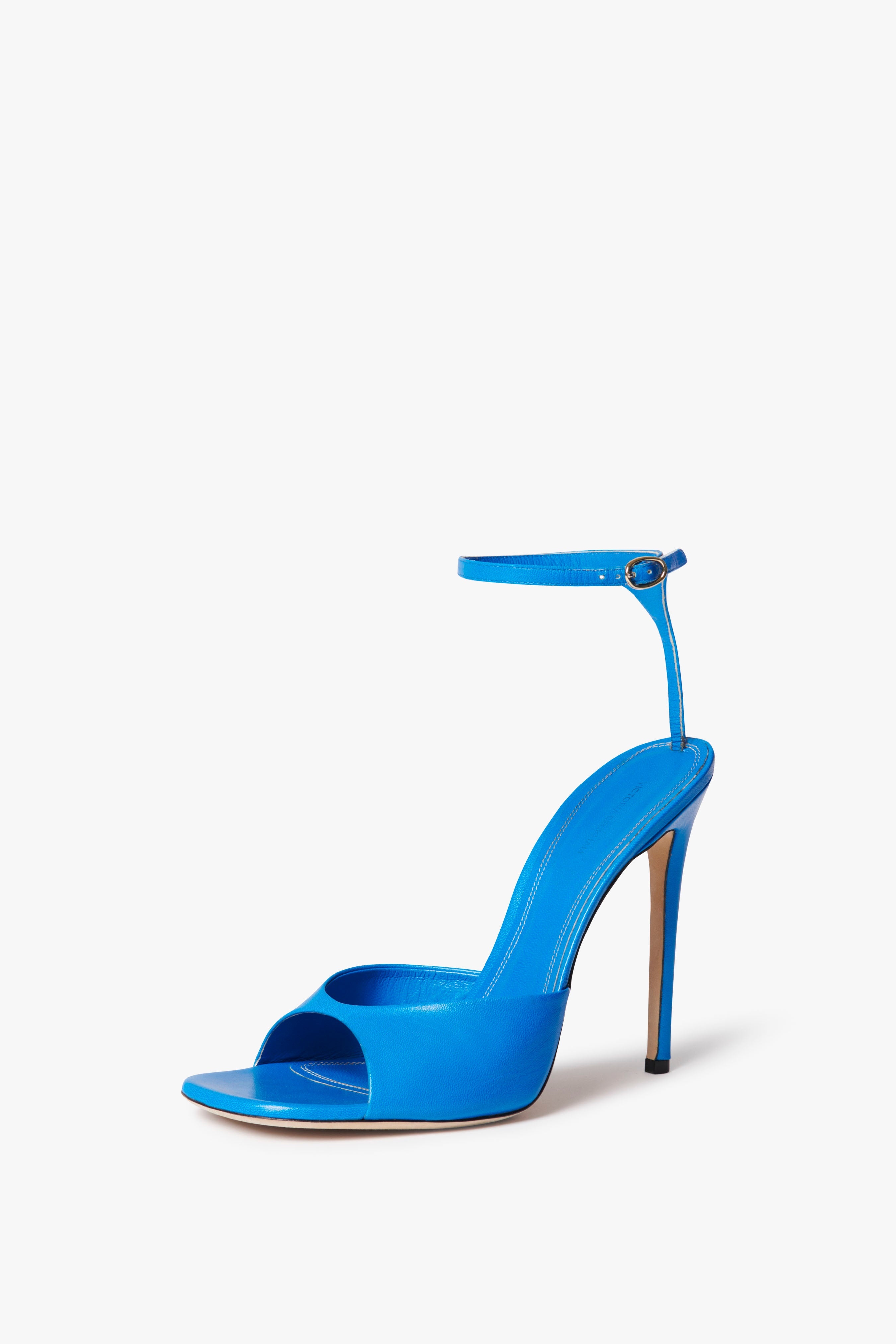Destiny Sandal 90mm in Bright Blue - 3